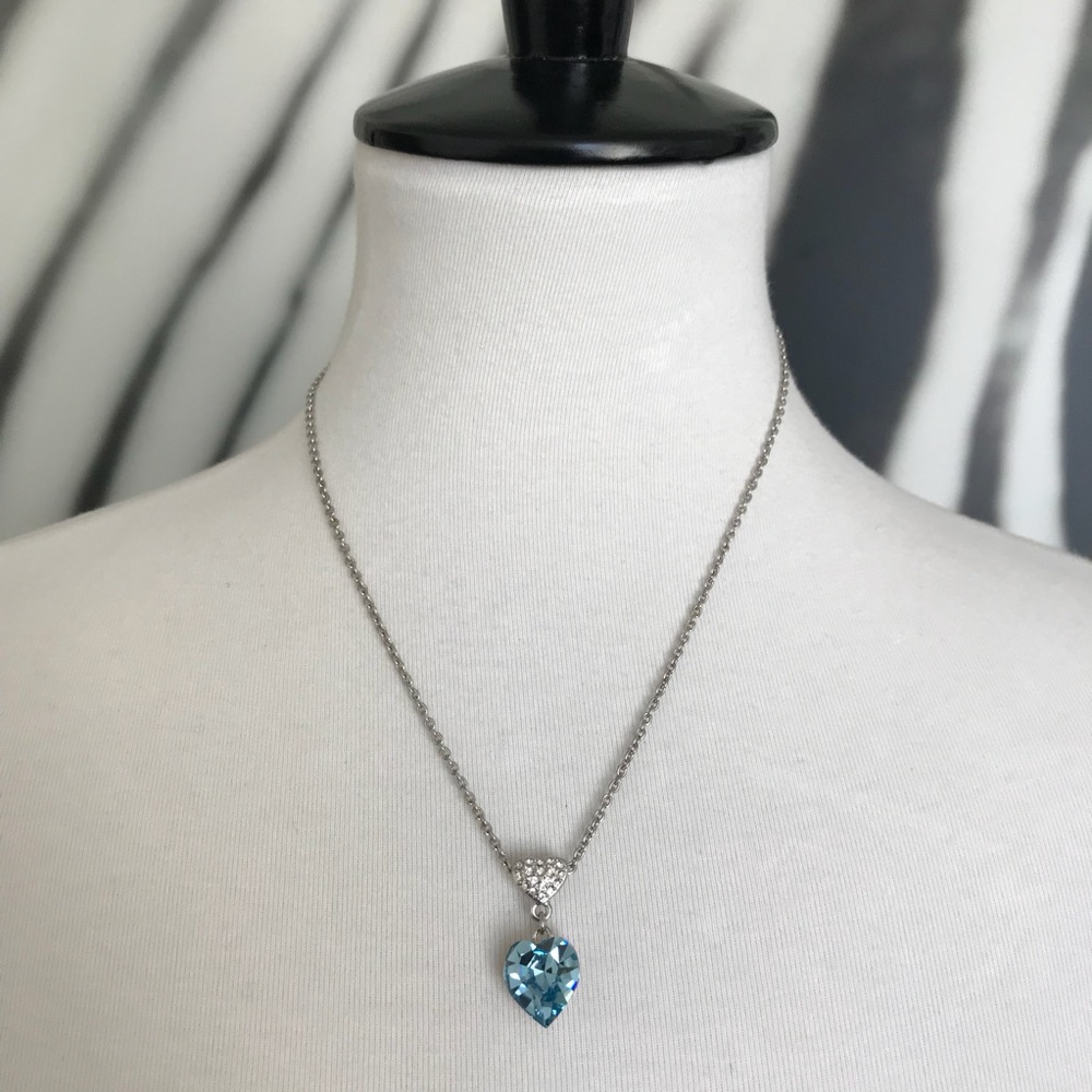 Borun Swarovski Necklace & Earrings Set - Picture 1 of 7